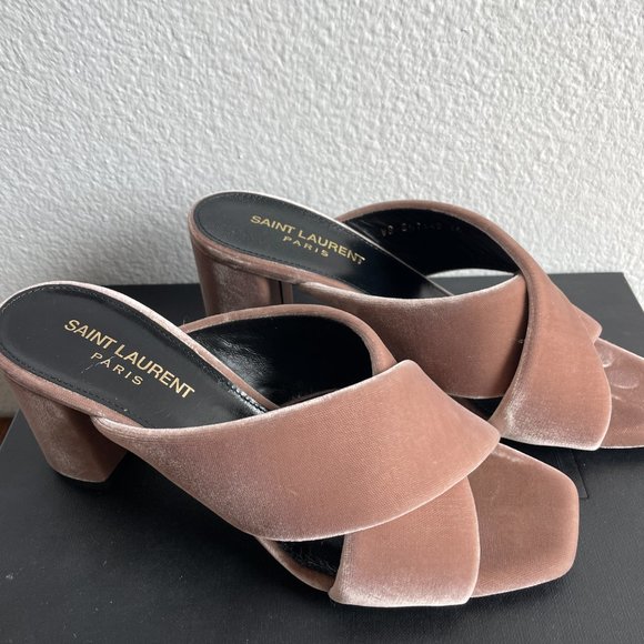 Saint Laurent LouLou 70 Mule Sandals - Picture 5 of 6